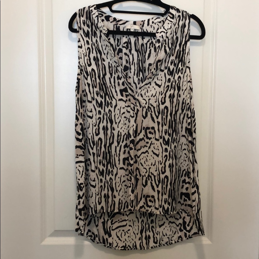 Joie Leopard print Silk tank